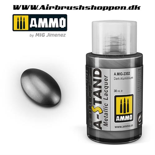 A.MIG 2302 Dark Aluminium - A-Stand Lacquer paint 30 ml